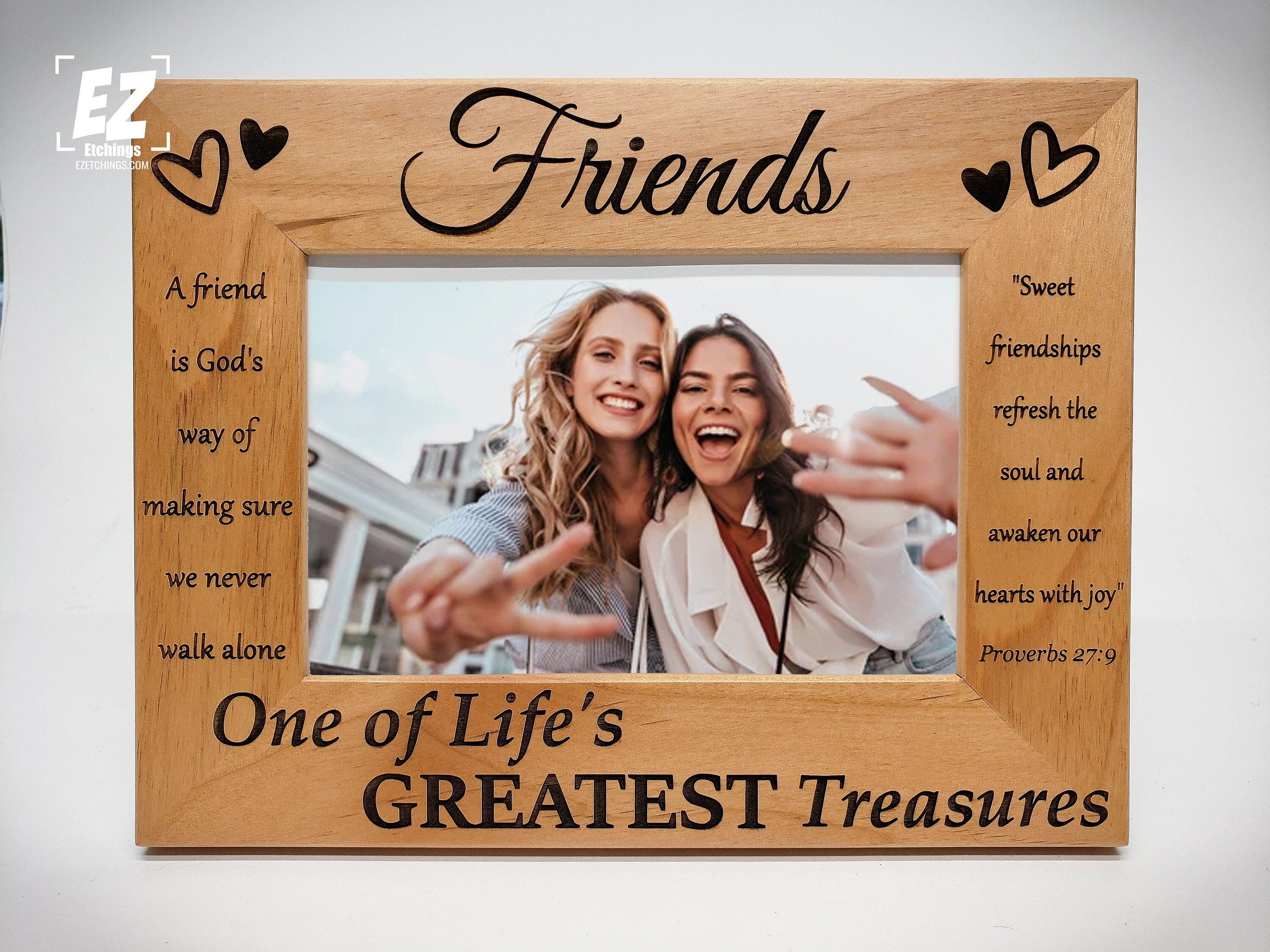 Vetbuosa Best Friends Picture Frame, Friends Photo Frame 4x6, Best Friend  Birthday Gifts for Women, Gifts for Best Friend Long Distance Gifts Going