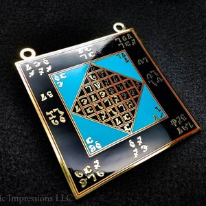 Enochian Lamen: Full Color Angel Communication Tool