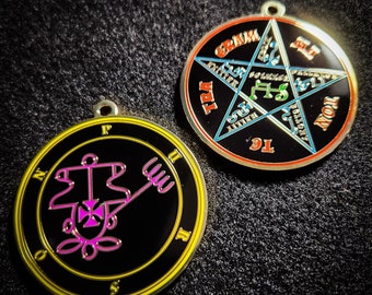 Purson Sigil Medallion: Lesser Key of Solomon, Goetic Seal