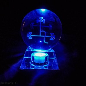 Lilith Crystal Ball with stand image 5