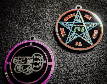 Shax Sigil Medallion: Lesser Key of Solomon, Goetic Seal