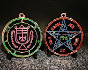 Crocell Sigil Medallion: Lesser Key of Solomon, Goetic Seal
