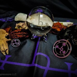 Lilith Crystal Ball with stand image 7