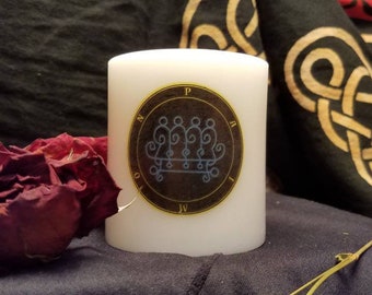 King Paimon Sigil Candle