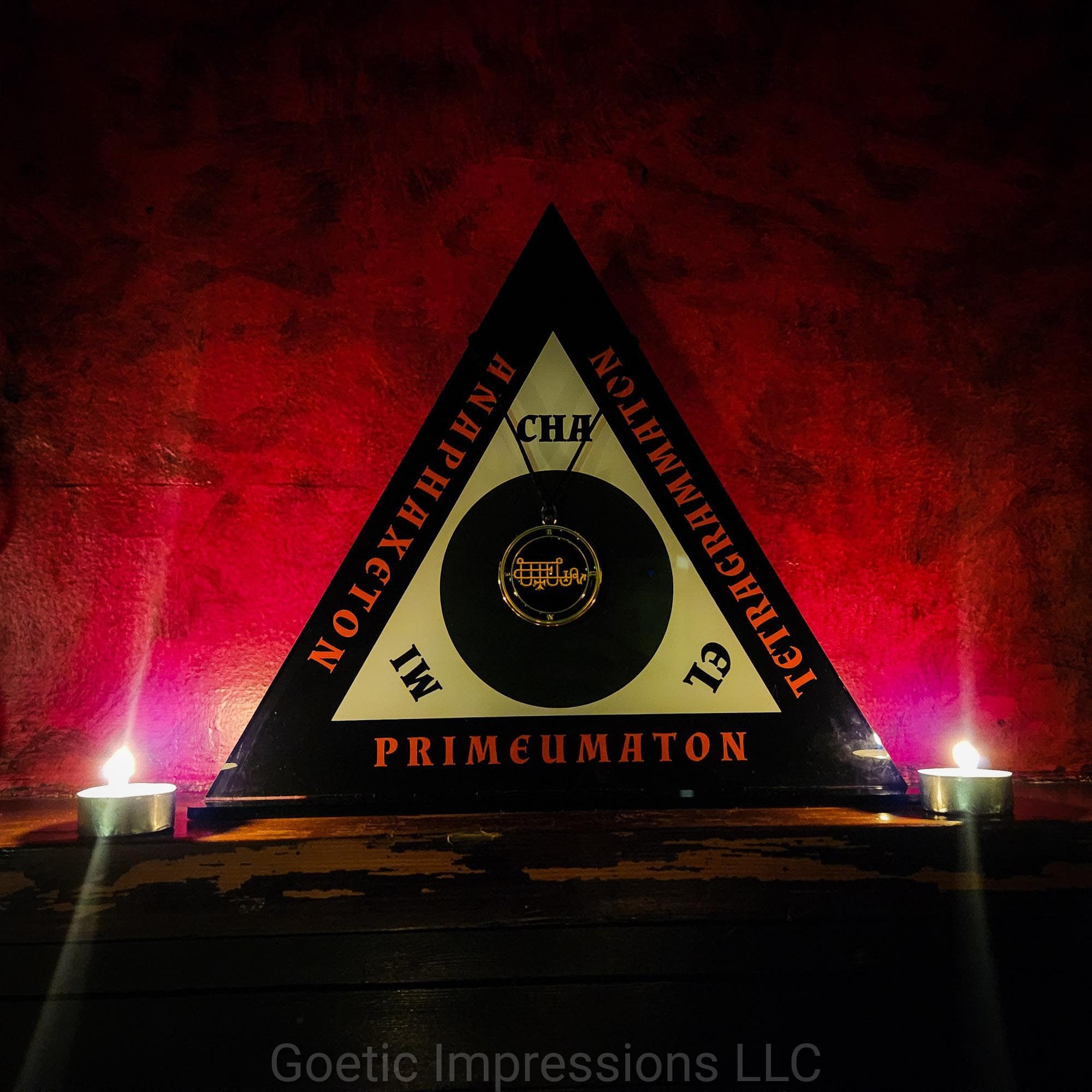 Soloman Triangle Triangle of Solomon - Writable/erasable Reflective Surface for Easy ...