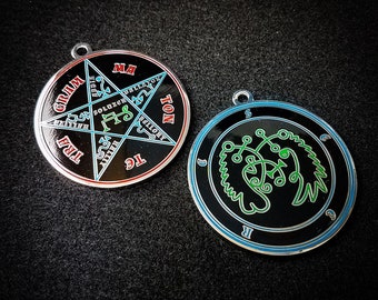 Seere Sigil Medallion // Ars Goetia Demon Seal from the Lesser Key of Solomon for Goetic Ritual Evocation Summoning