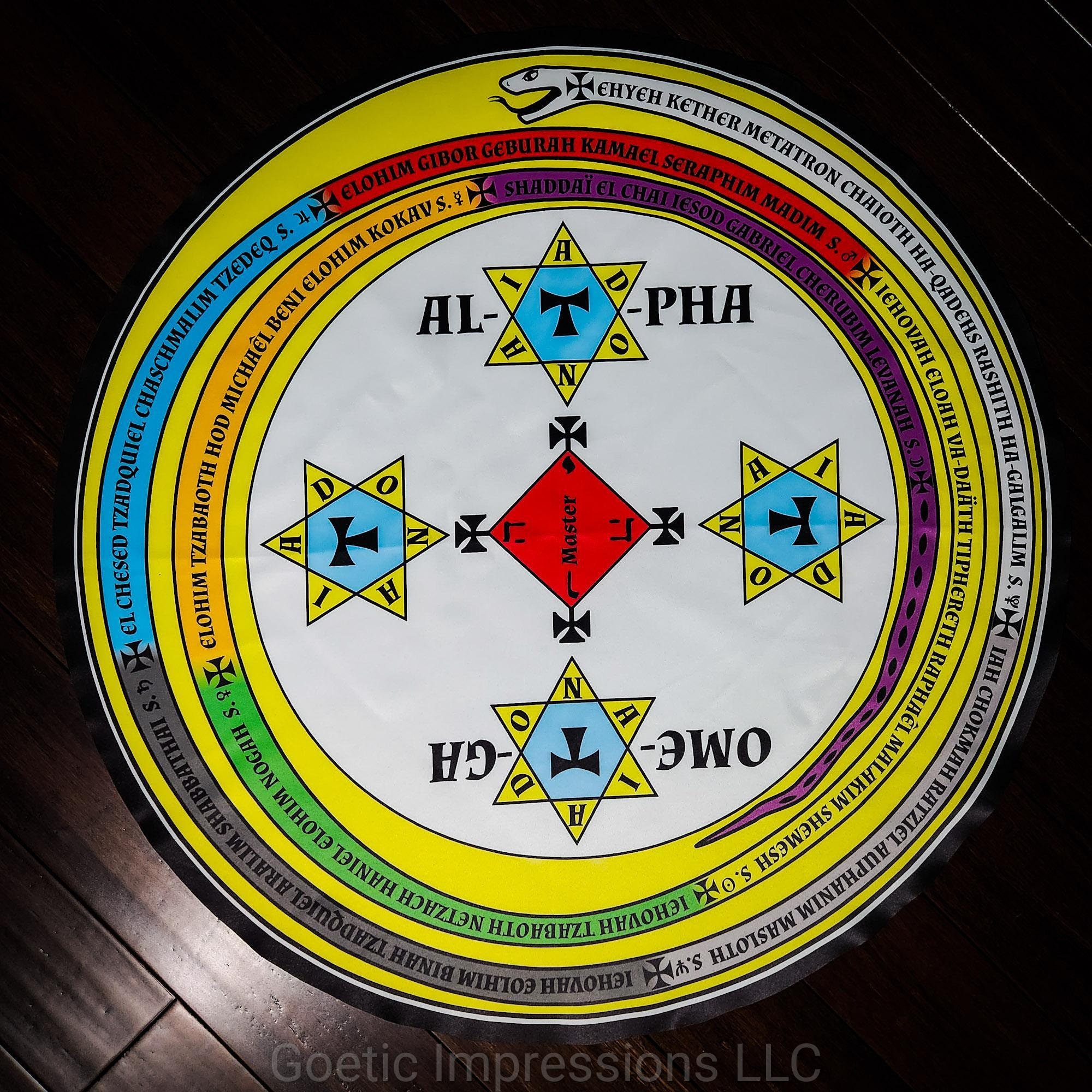 Magickal Circle & Triangle of Solomon: Ars Goetia, Goetic 