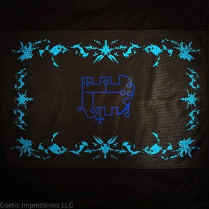 STOLAS Altar Cloth // Ars Goetia Sigil Altar cloth Wall Hanging