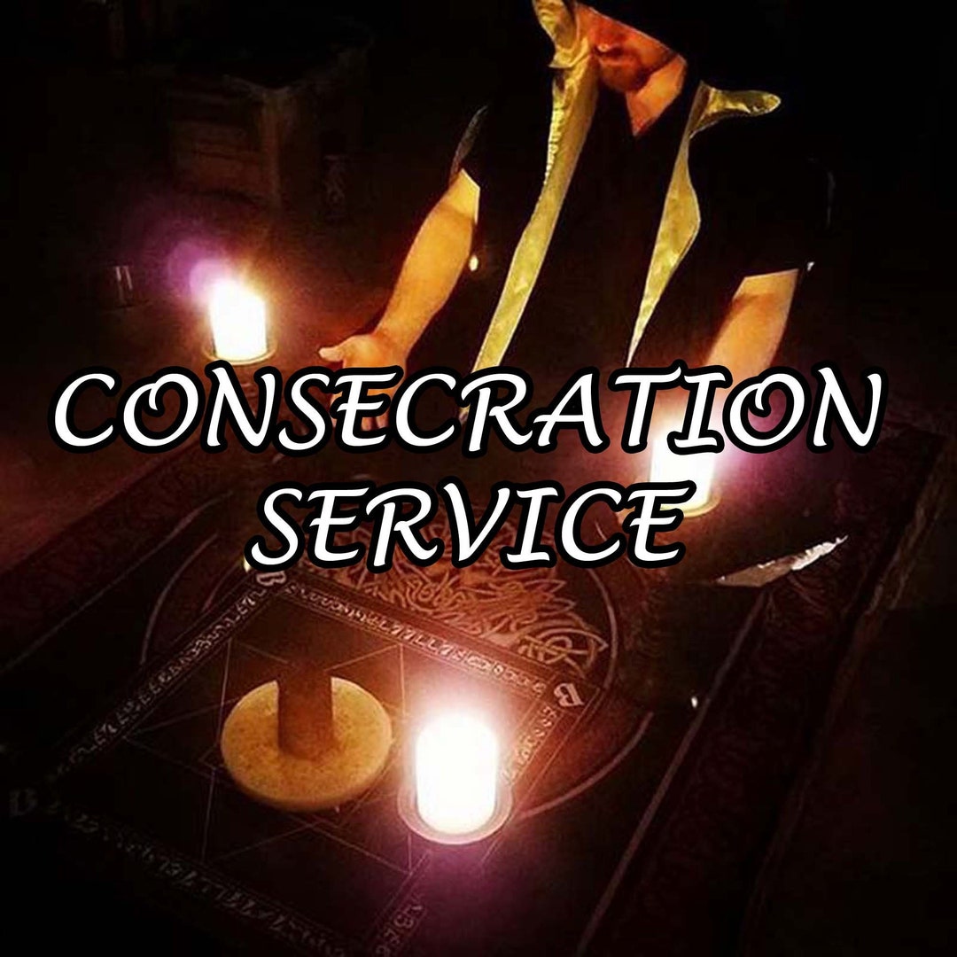 Ceremonial Consecration Service: Ritual Tool Add-on - Etsy