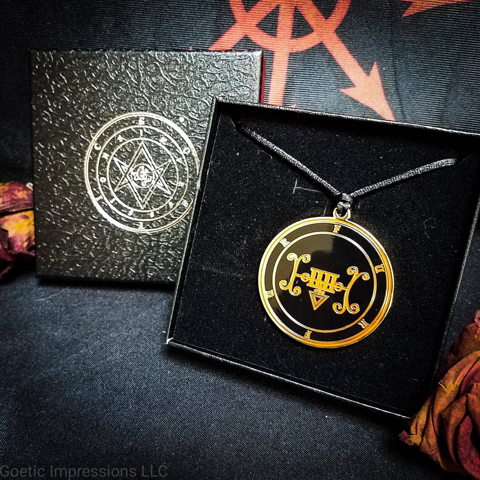 Furfur Sigil Medallion: Lesser Key of Solomon Ars Goetia Seal Ritual ...