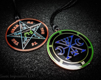Murmur Sigil Medallion: Lesser Key of Solomon Goetic Sigil Medallion