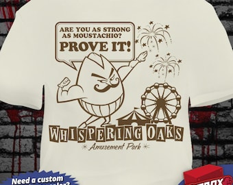 Whispering Oaks "Moustachio" Left 4 Dead 2 (L4D2) Inspired Tee - Youth Short Sleeve Tee