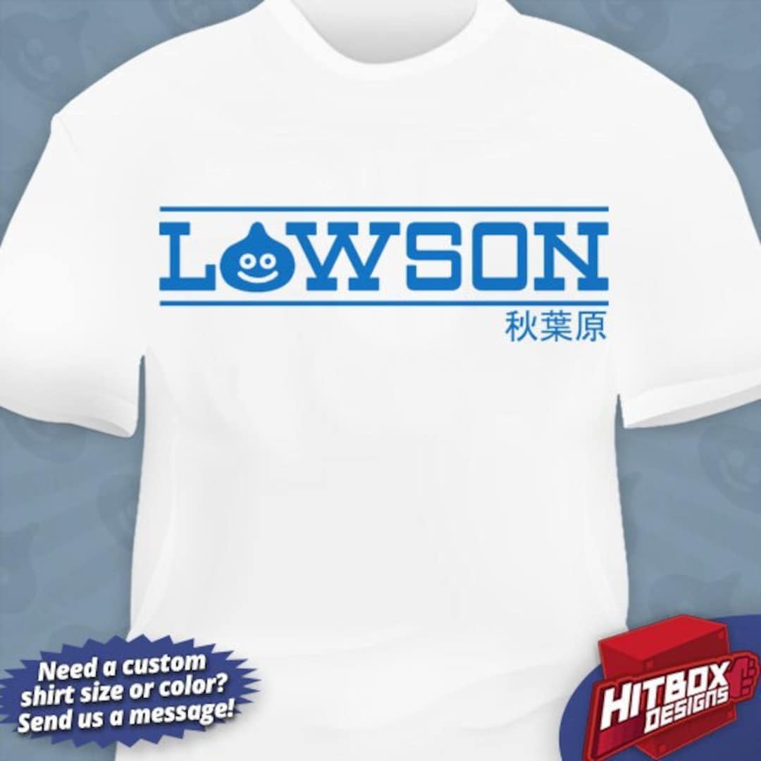 Akihabara's Dragon Quest Themed Lawson Japanese Logo Tee - Unisex