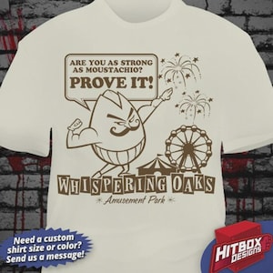 Whispering Oaks "Moustachio" Left 4 Dead 2 (L4D2) Inspired Tee - Unisex Short Sleeve Tee