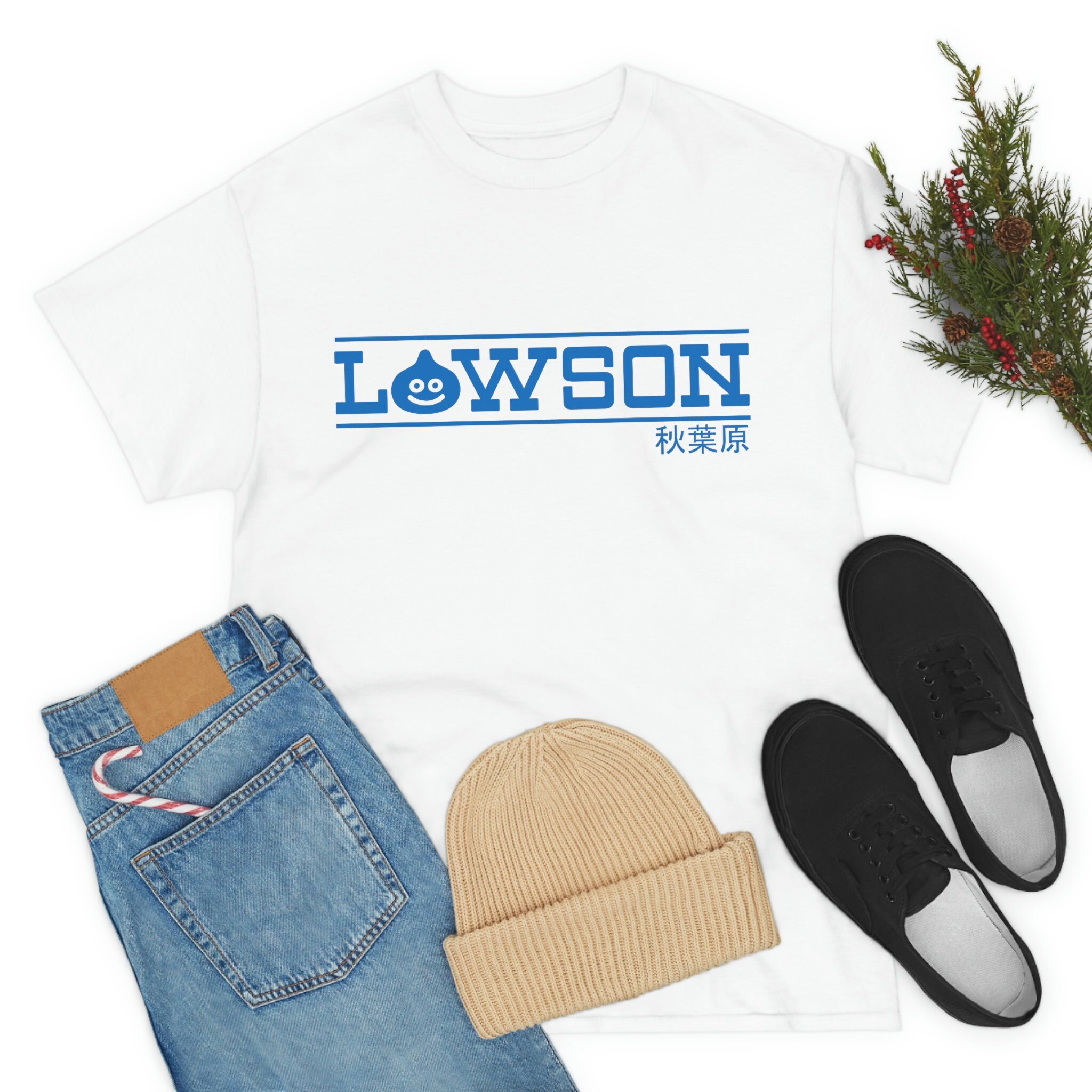 Akihabara's Dragon Quest Themed Lawson Japanese Logo Tee