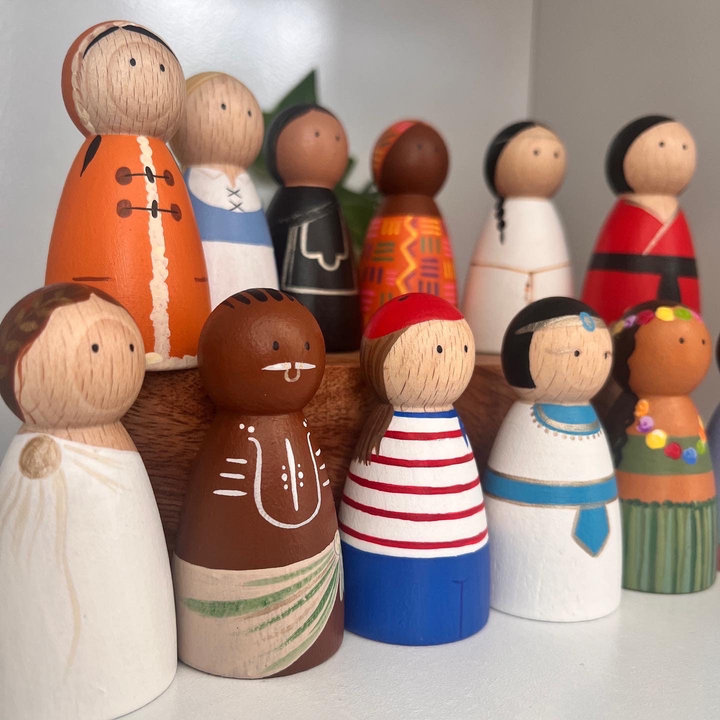 Guys and Girls of the Globe Multicultural Peg Dolls - Learning