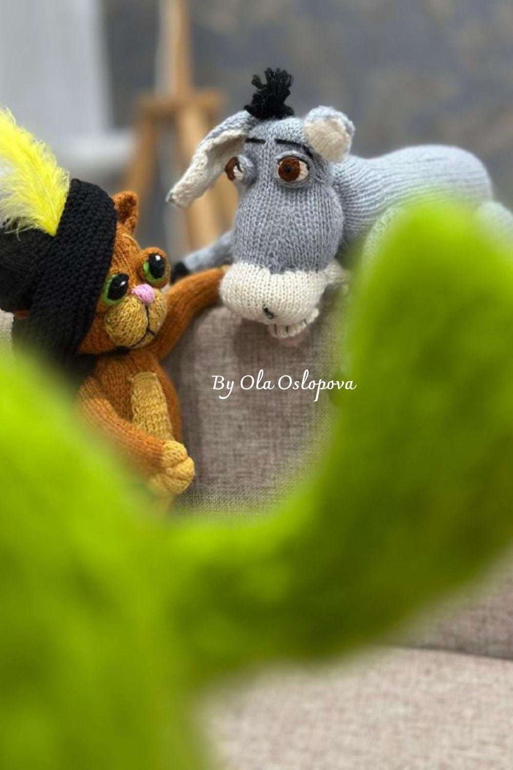 Cat in Boots Knitting Pattern PDF, 2 Needles Version, Stuffed Animal ...