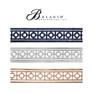 Belagio Enterprises 1 1/4 &quot; Wide Embossed Ribbon Tape (25 Yard Roll) | BR-7338