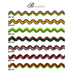 Estantería de cartón multicolor de 1/4" de ancho de Belagio Enterprises (rollo de 25 yardas) / BRC-M