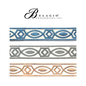 Belagio Enterprises 1 1/4 &quot; Wide Embossed Ribbon Tape (25 Yard Roll) | BR-7339