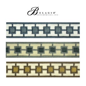 Belagio Enterprises 1 1/4&quot; Wide Embossed Ribbon Tape (25 Yard Roll) | BR-7331