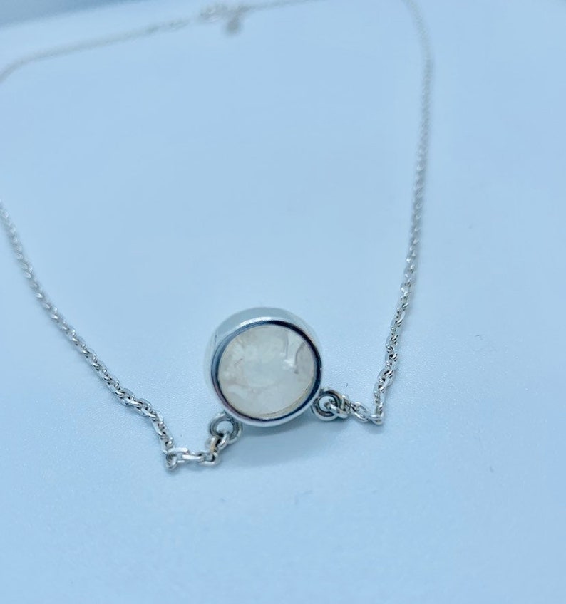 Moonstone necklace. image 6