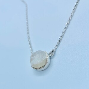 Moonstone necklace. image 3