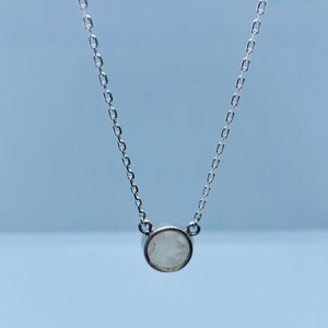 Moonstone necklace. image 5