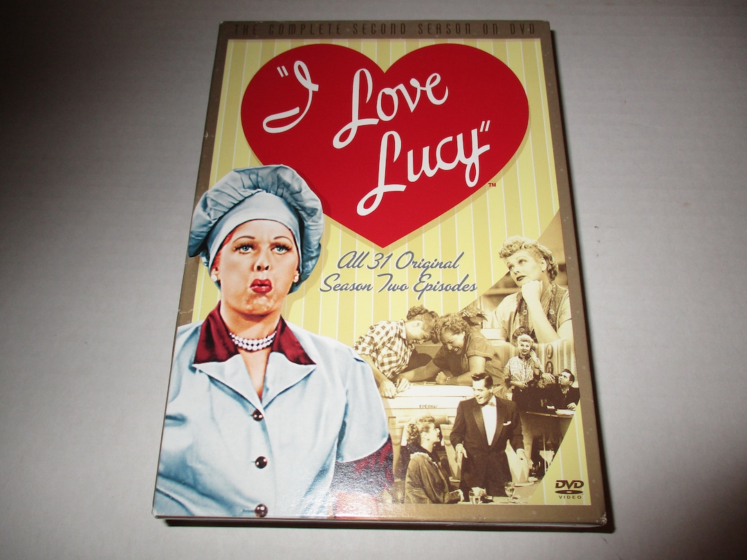 Where Can I Watch I Love Lucy For Free I LOVE LUCY Free Shipping I Love Lucy Season 2 Dvd Set - Etsy