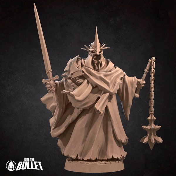 Witch King of Angmar LOTR 3D Printed Tabletop RPG Mini