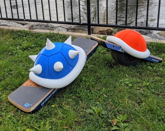 Defensa OneWheel Koopa con forma de tortuga (archivo de impresión 3D digital sin pintar)