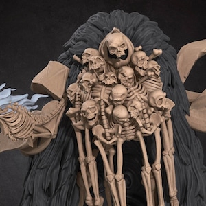 Gravelord Tino 3D Printed Tabletop RPG Monster UNPAINTED