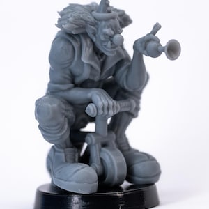 Tiny der Ork Clown 3D Gedruckt Tabletop RPG Mini UNBEMALT
