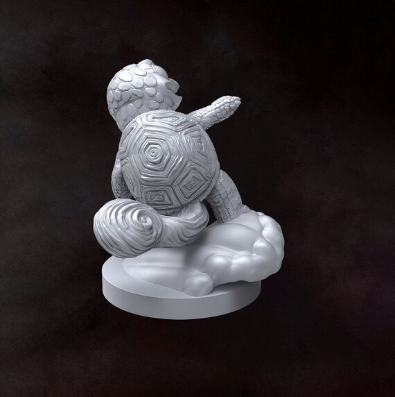 怪獣スターター カメックス ワートル ゼニガメ 3Dプリント テーブル