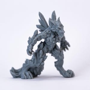 Hell Werewolves 3D Printed Tabletop RPG Minis UNPAINTED