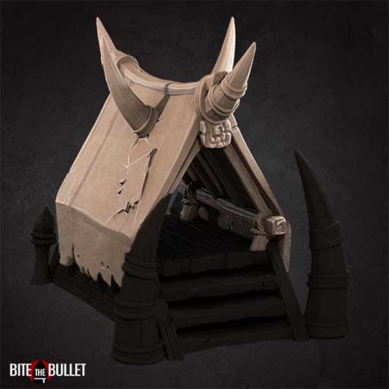 Jungle Encampment Tents 3D Printed Tabletop RPG Scenery - Etsy