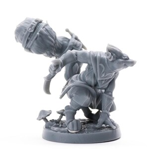 Foxfolk Rogue Miniature – Fox Thief in Durable Resin image 3