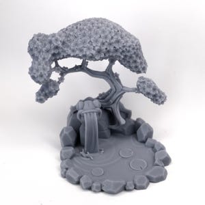 Japanese Garden Scatter 3D Printed Tabletop RPG Scenery UNPAINTED