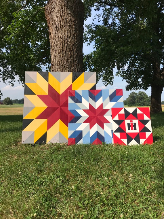 custom barn quilt 10 patterns etsy