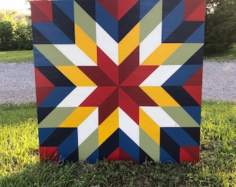 Barn Quilts 4’x4’ 3’x3’ 2’x2’ 1’x1’