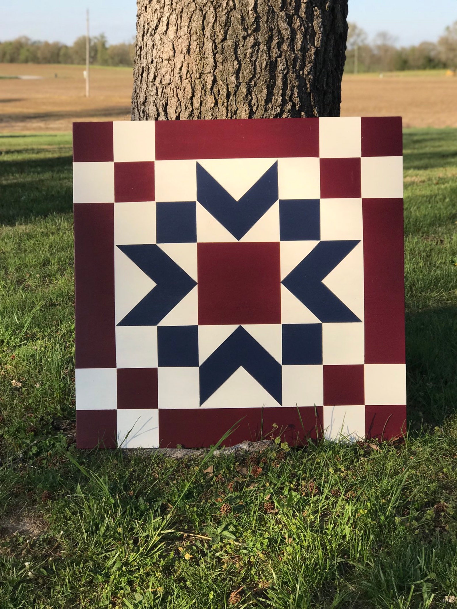 Barn Quilt Squares Etsy
