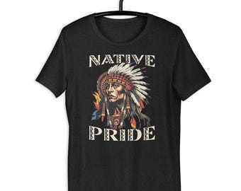 T-shirt indigène unisexe Native Pride