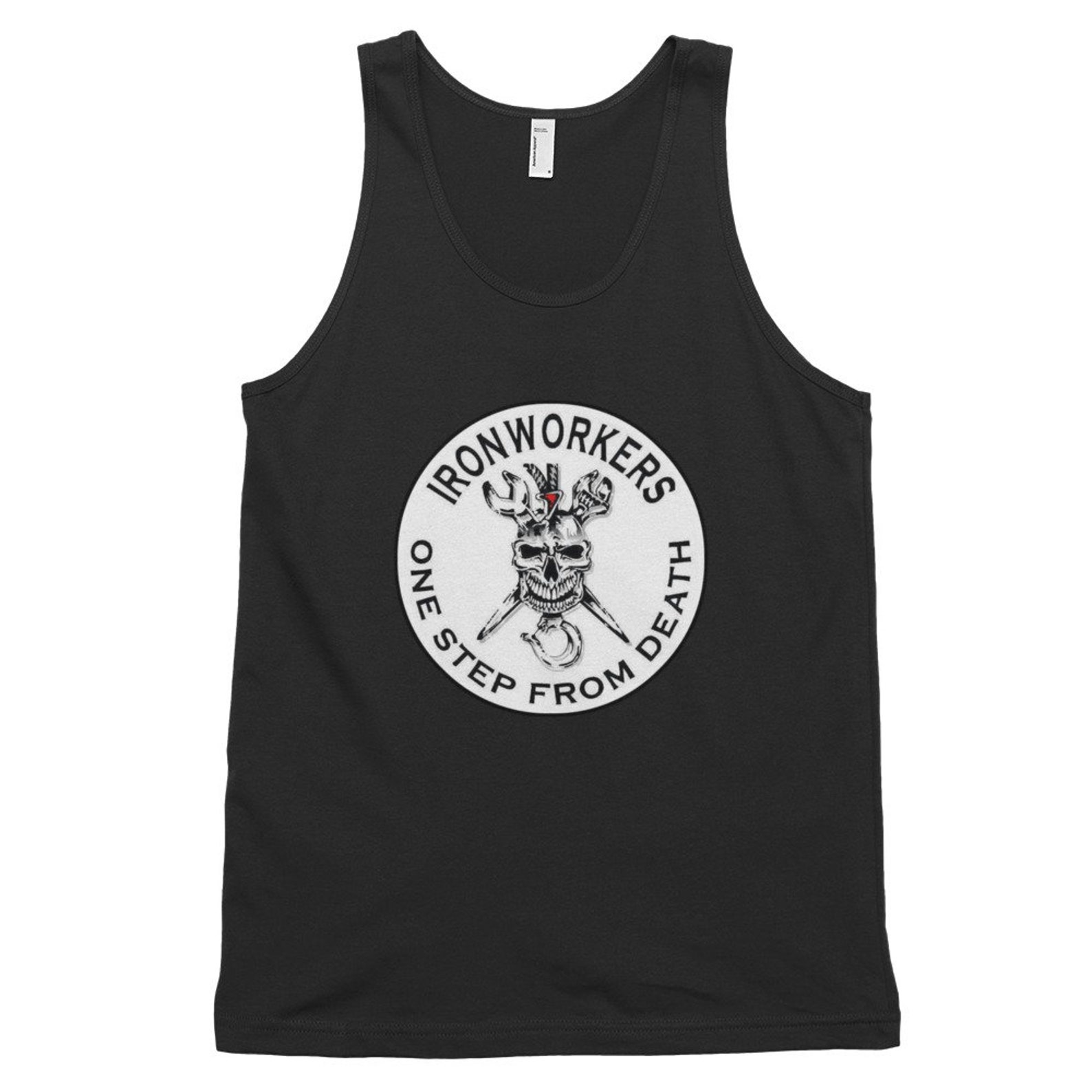 Ironworkers One Step From Death Classic Tank Top unisex - Etsy Australia