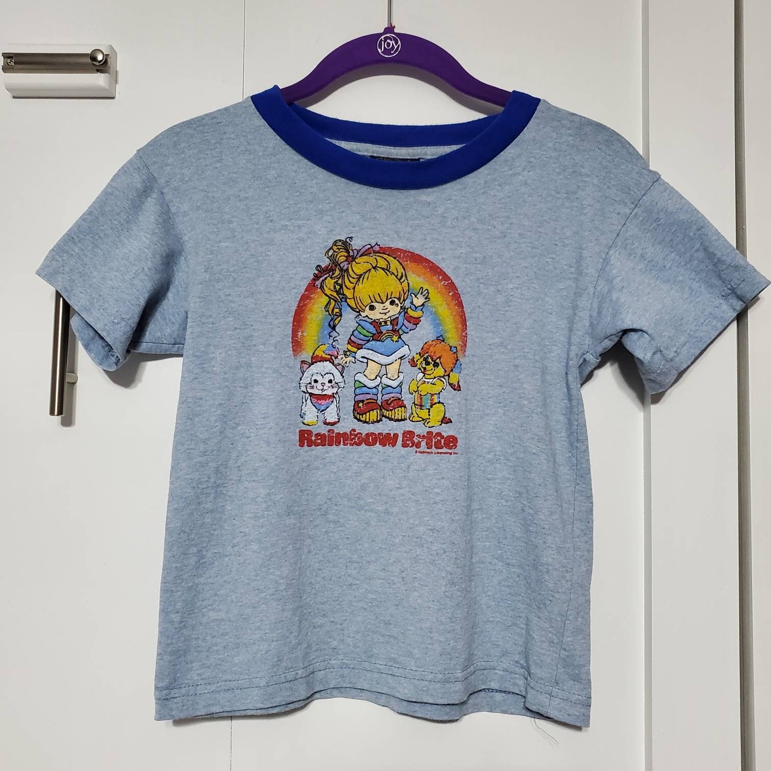 Vintage Rainbow Brite Shirt T-shirt Top 