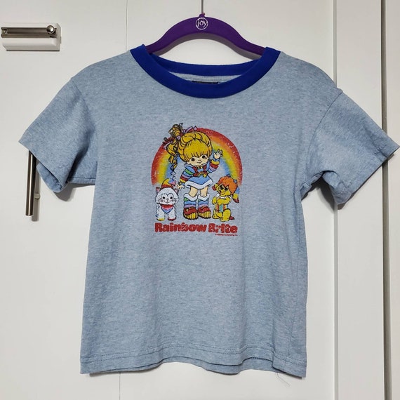 Vintage Rainbow Brite Shirt T-shirt Top 