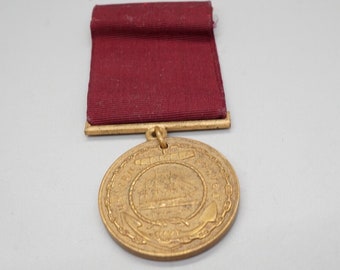 Orig Korean War NAMED & DATED 1953 US Navy Good Conduct Medal Usn Vintage Award Korea