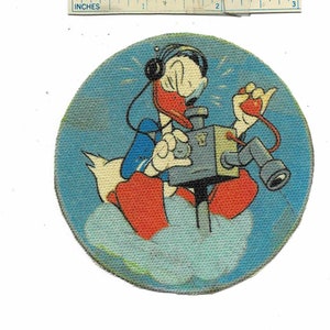 Repro WW2 DONALD DUCK 60th Bomb Squadron - Walt Disney Usaaf Us Army Air Force Jacket Shoulder Patch Wwii