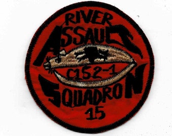 Vietnam War RIVER RATS Patrol Boat Swift Gunboat Subdued US Navy Usn Shoulder Patch Quilt Nam Div