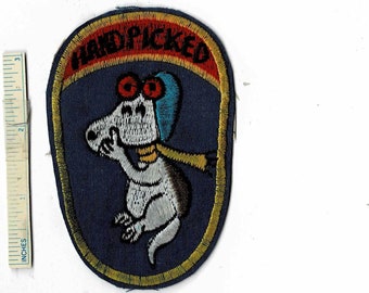 Vietnam War SNOOPY HAND PICKED Recon Team Special Ops Forces Us Army Shoulder Patch Cloth Quilt Div