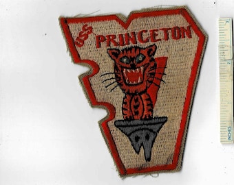 Vietnam Krieg USS PRINCETON Cvs-37 Cva Cv US Navy Flugzeugträger Schulter Patch Quilt Nam Div